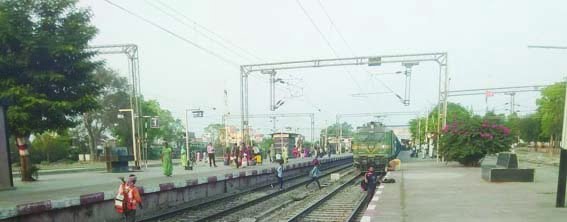 Life is precious, people should not risk their lives by crossing railway tracks.