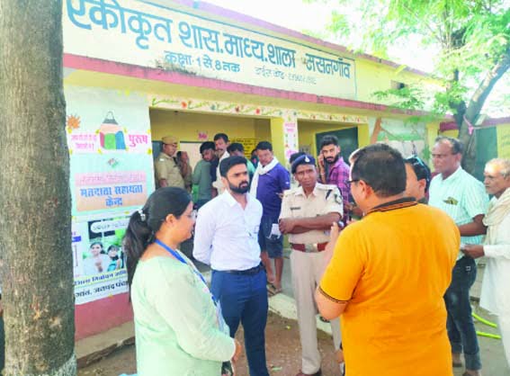 Voting started after advice from officials