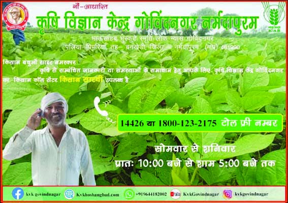 Farmers will get information related to farming and crops through Kisan Sarathi sitting at home.