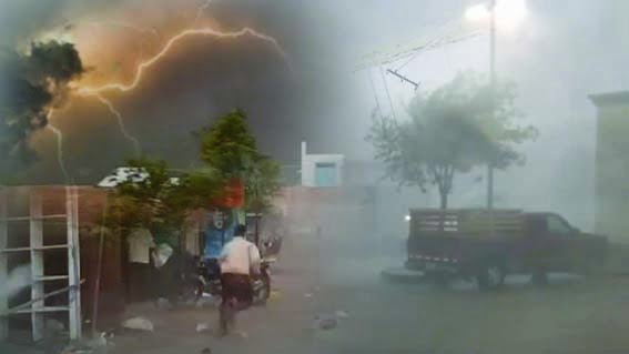 Cyclonic storm Remal hits the coast of West Bengal and Bangladesh