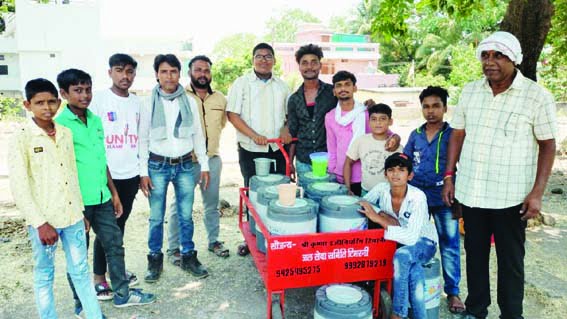 Presenting an example of humanity in Harda district,