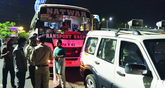 RTO issues challan on passenger vehicles