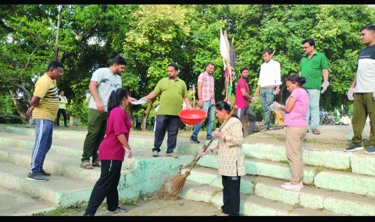 SDM and CMO cleaned the city