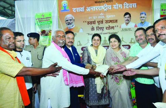 Do yoga regularly and include "Shri Anna" in the diet - Minister Mrs. Krishna Gaur