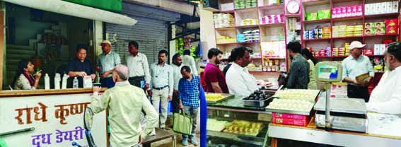 The team of Food Safety Department inspected the food establishments