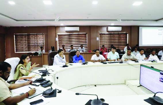 The collector took information regarding flood disaster management preparation