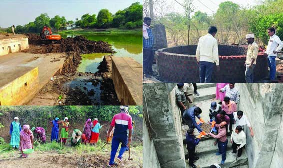 Pedi Ghat beautification work continues under ‘Jal Ganga Samvardhan Abhiyan’