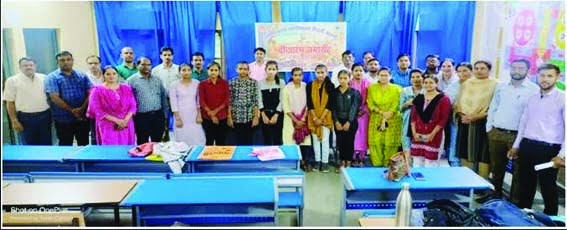 Inauguration ceremony was held for the newly admitted students