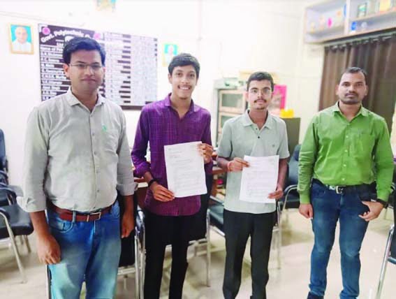 L&T of 2 students of Polytechnic College