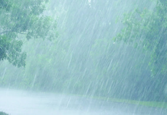 It rained heavily in the month of Saavan, the weather became pleasant...