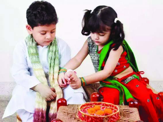 Rakshabandhan is a symbol of love between brothers and sisters