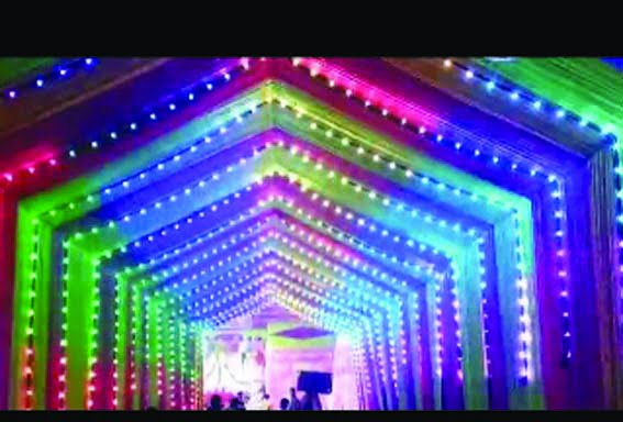 Decorate tableaus and pandals only after taking temporary connection