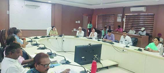 All departments of the district