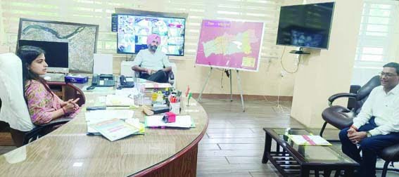 A review meeting was held regarding cases of heinous and sensational crimes