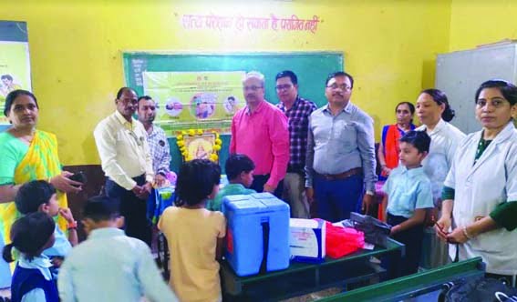Tetanus-diphtheria vaccination campaign started in government schools