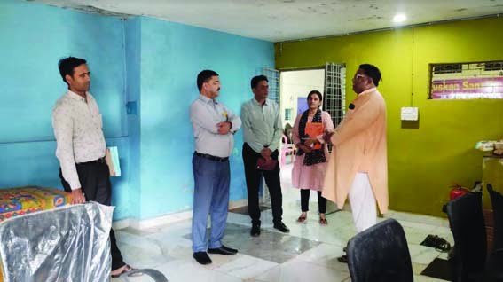 Additional Collector inspected the child care institution