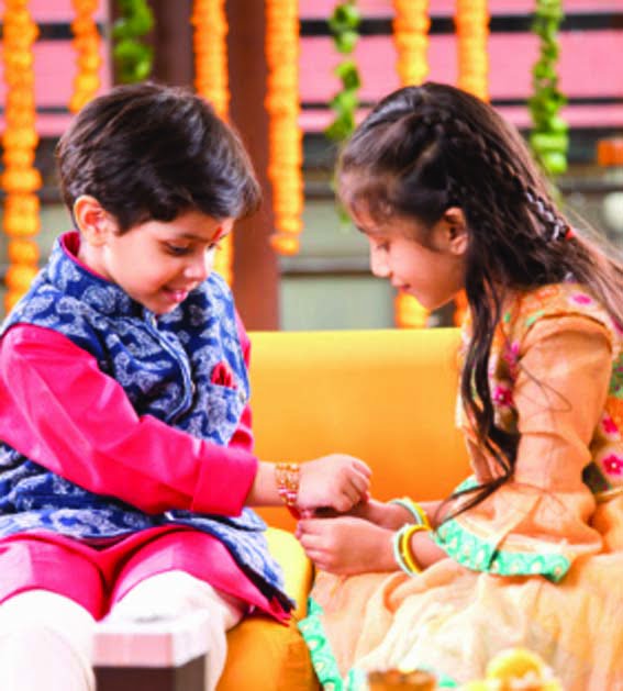 Depicts the sacred relationship between brother and sister