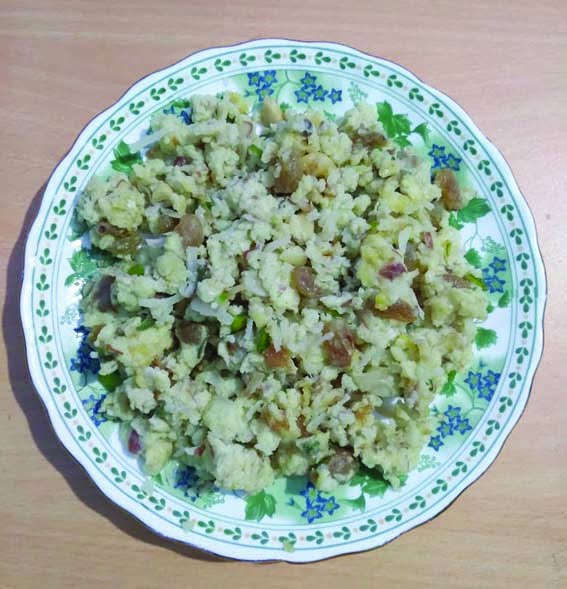 Delicious and healthy egg pudding