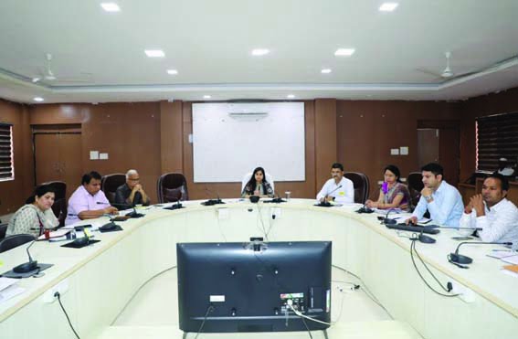 Chaired by Collector Sonia Meena
