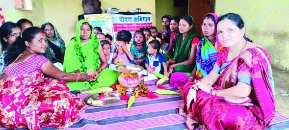 "Nutritious food exhibition" organized under Nutrition Month