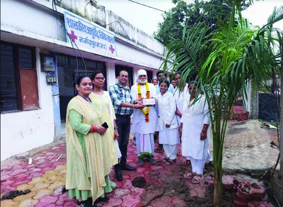 Shirdi Sai Dham in Government Ayurveda Hospital
