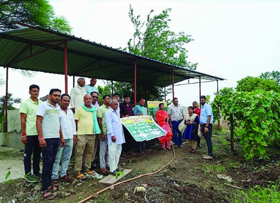 Horticulture farmer training in Jijgaonkhurd