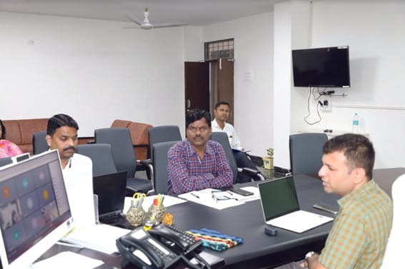 Roads damaged during rainy season