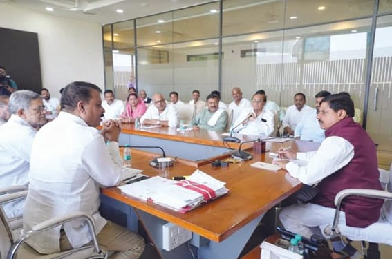 Harda MLA Dr. Dogne met the Chief Minister