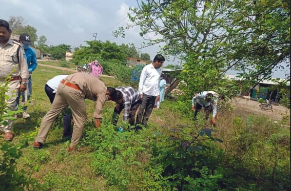 Cleanliness drive celebrated in vegetable market