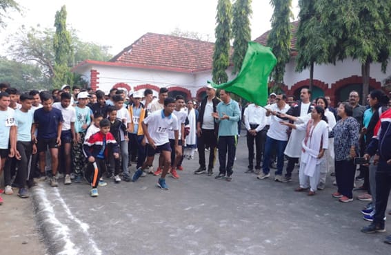 Marathon race on National Legal Service Day