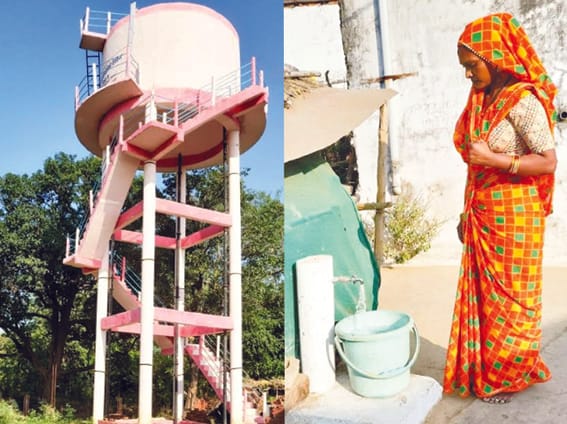 of Jal Jeevan Mission in the rural area of ​​Harda district