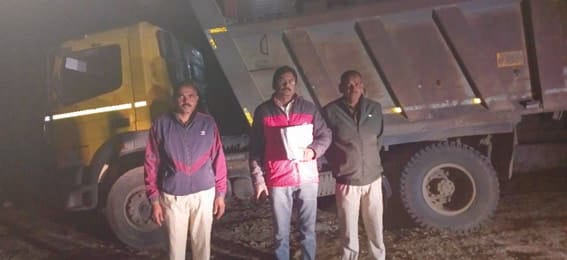 Involved in illegal transportation of minerals