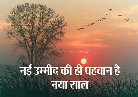 New year is the symbol of new hope