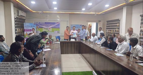 Crop insurance policy distributed to farmers